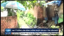 360 tỷ đồng làm kênh chống ngập sân bay Tân Sơn Nhất.