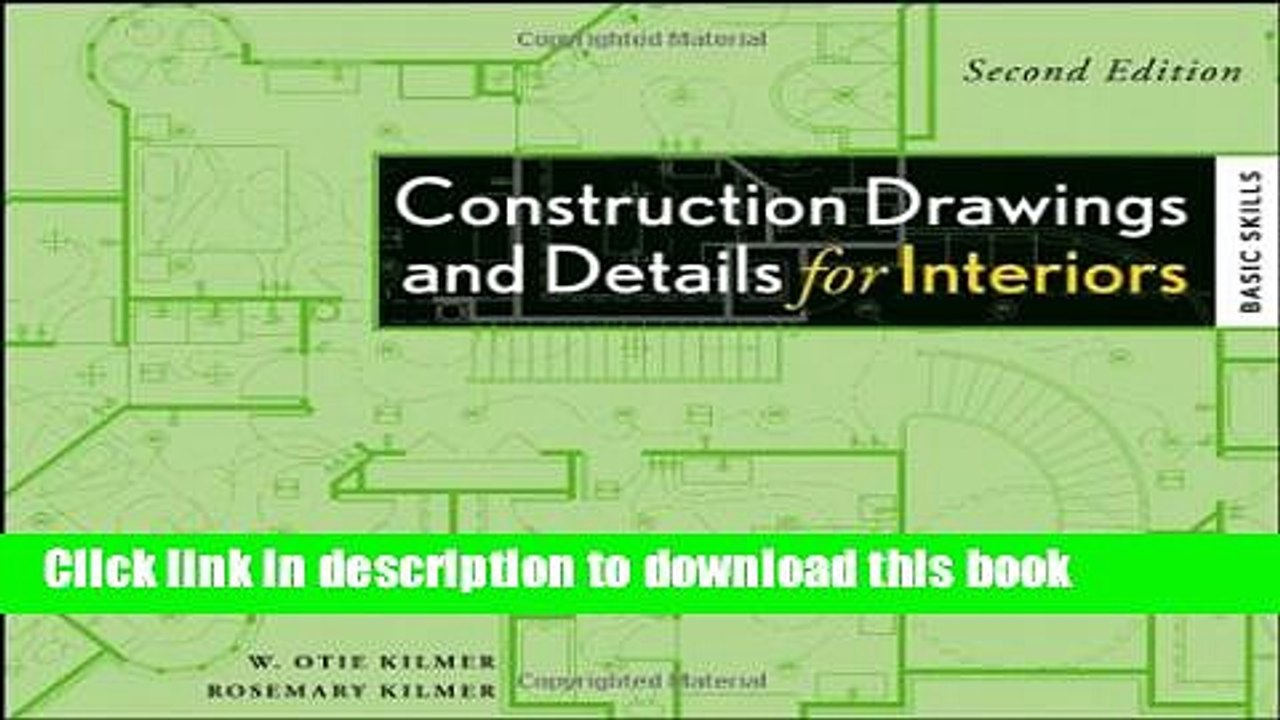 PDF Construction Drawings and Details for Interiors: Basic Skills, 2nd Edition [PDF] Online