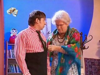 Бабушка и внук