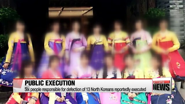 Six people responsible for defection of 13 North Koreans reportedly executed