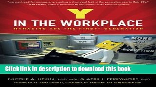 [Read PDF] Y in the Workplace: Managing the 