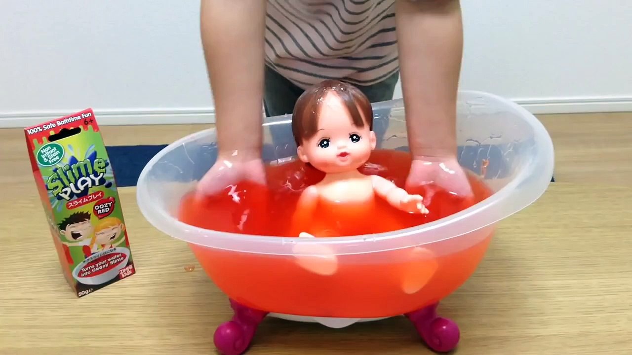 メルちゃん スライム風呂 / Slime Bath Mell-chan Doll / Bathing Baby Doll