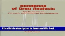 [Read PDF] Handbook of Drug Analysis: Applications in Forensic and Clinical Laboratories Download