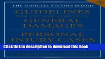 Download Guidelines for the Assessment of General Damages in Personal Injury Cases PDF Free