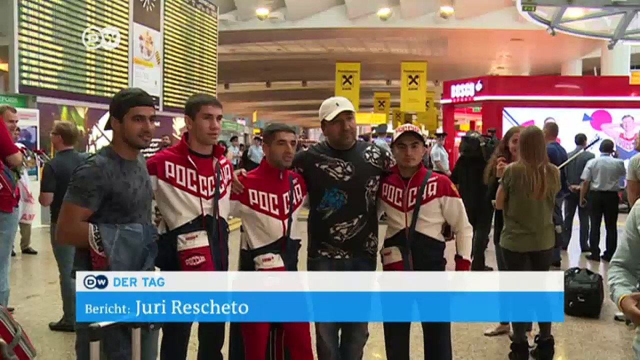 Russische Olympioniken wollen Stärke zeigen | DW Nachrichten
