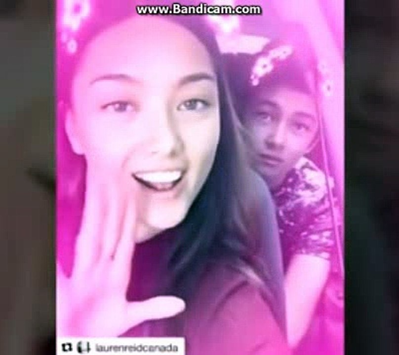 JAMES REID Siblings-laurine reid with brother reid snapchat