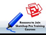 Reasons to Join Sketchup Pro Training Courses
