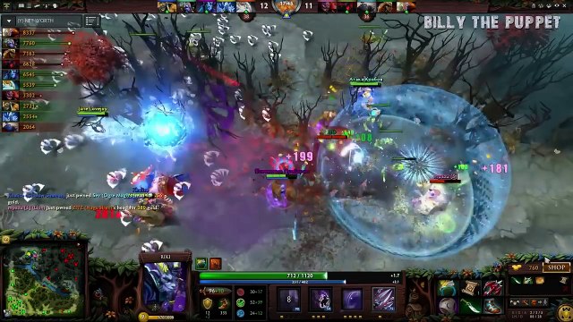 Dendi Riki with 2 Butterflies - Ranked Gameplay Dota 2