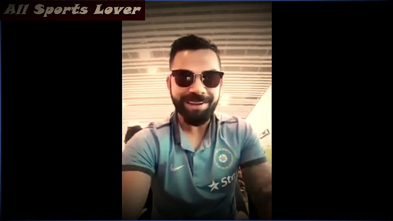 Virat Kohli has a message for Aleem Dar's son