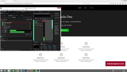 Create A Simple Website In HTML & CSS Part 7 - (Urdu/Hindi)