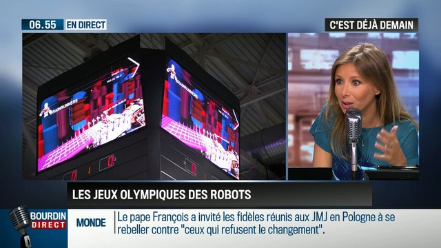 La chronique de Delphine Sabattier: Dubaï organisera les Jeux Olympiques des robots en 2017 - 29/07