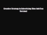 different  Creative Strategy in Advertising (Non-InfoTrac Version)