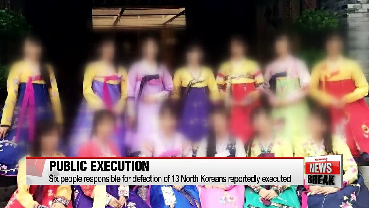 Six people responsible for defection of 13 North Koreans reportedly executed