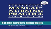 [Read PDF] Lippincott Manual of Nursing Practice Download Free