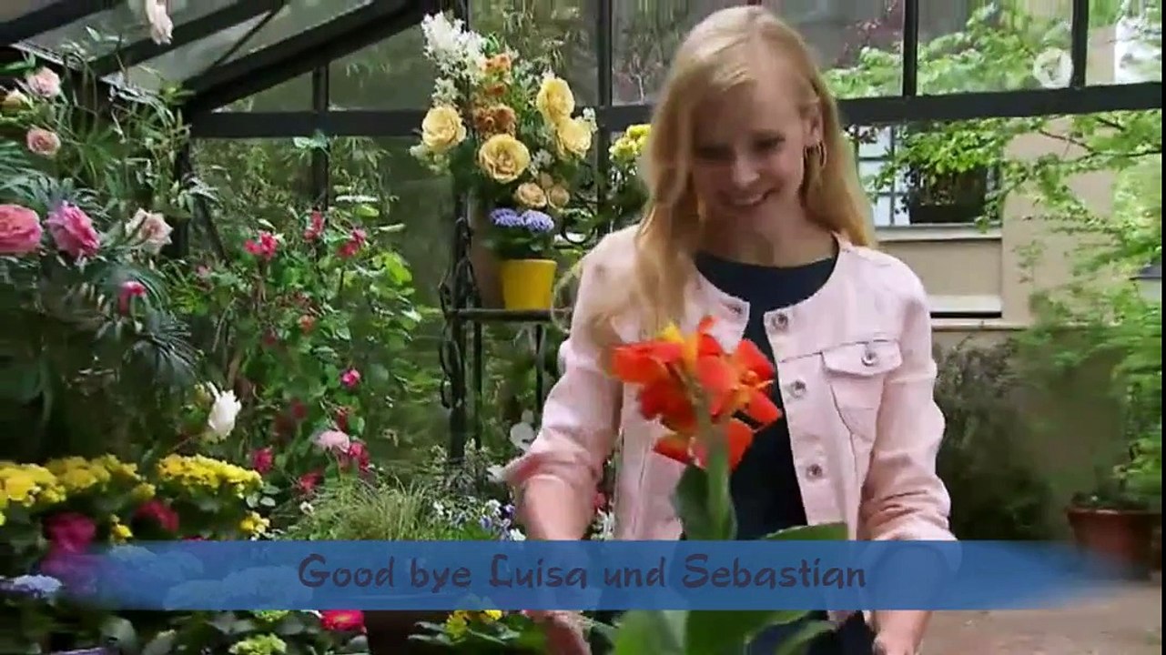 Luisa und Sebastian nehmen Abschied