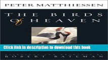 Read The Birds of Heaven: Travels with Cranes Ebook Free