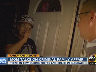 Mom accused of helping daughter, friends steal from Glendale mall speaks to ABC15