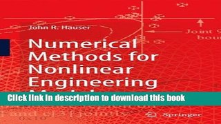 [PDF] Numerical Methods for Nonlinear Engineering Models Read Online