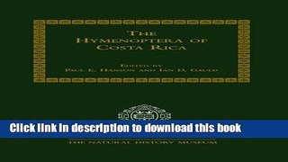 [PDF] The Hymenoptera of Costa Rica (Oxford Science Publications) Read Online