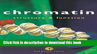 Read Chromatin: Structure   Function  PDF Free