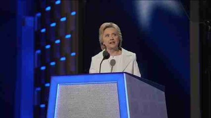 Clinton abraza la nominación demócrata abanderando la fuerza de la inclusión