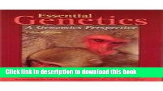 Download Essential Genetics International Edition  PDF Free