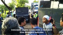 L'Indonésie exécute 4 condamnés à mort dont 3 étrangers