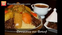 Couscous Marocain au Boeuf - Moroccan Beef Couscous - كسكس بلحم