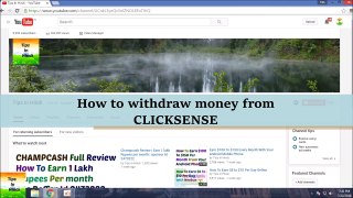 CLICKSENSE Payment Proof - Earn 100 Dollar per month Easily