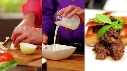 Doradca Smaku - Zapiekanka makaronowa z kurczakiem i pieczarkami