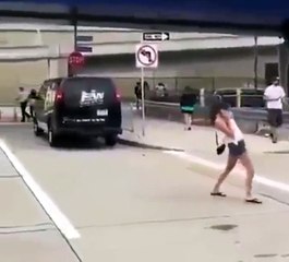 Cette fille saoule veut défier la loi de la gravité !