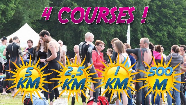 Traversée à la nage du lac des vieilles forges - Étape Coupe de France 2016