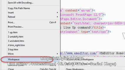 EmEditor Professional 16.1.2 (FULL + Serial Keys)