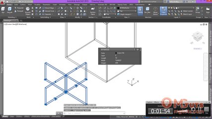 Real work example in Autocad
