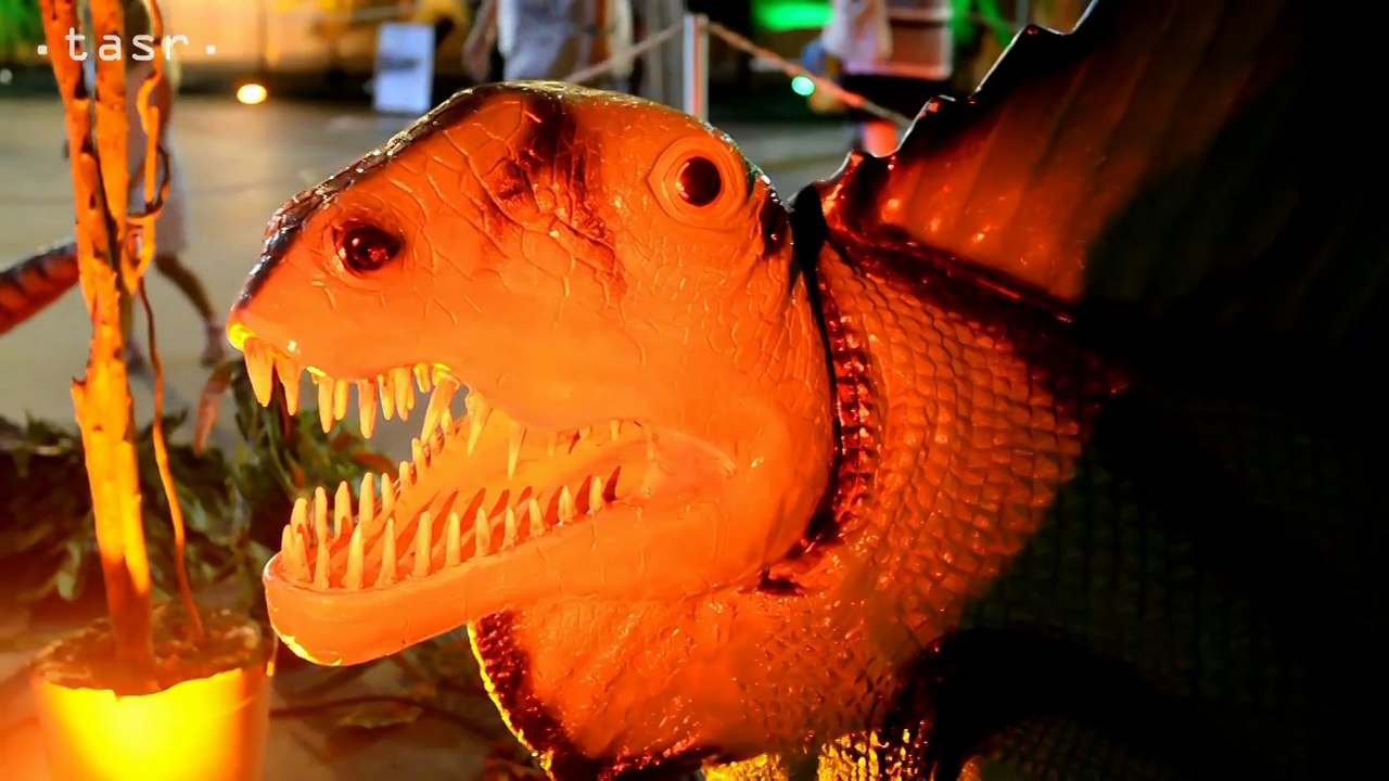 Dinosaury v košickej Angels Aréne