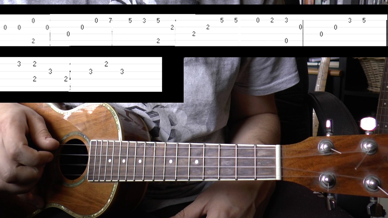 Tapion Theme(DBZ) Ukulélé Cover + Tuto(tab) - Question Musique