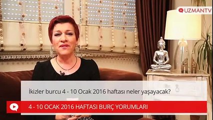İkizler burcu 4 - 10 Ocak 2016 haftası neler yaşayacak?
