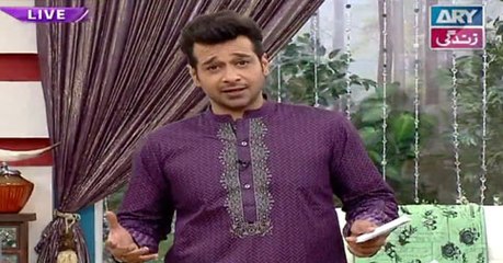 Salam Zindagi With Faysal Qureshi - on Ary Zindagi in High Quality 29th July 2016