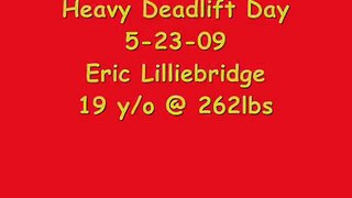 Heavy Deadlift Workout 5-23-09