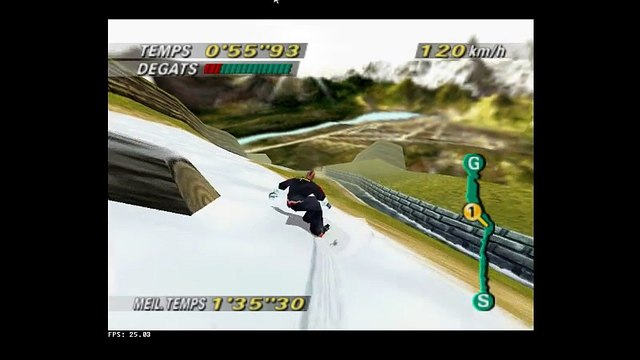 [N64] 1080 Snowboarding - Mountain Village - 1'33 35