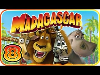 Madagascar Walkthrough Part 8 (PS2, XBOX, Gamecube, PC) Level 8 - Coming of Age [HD]