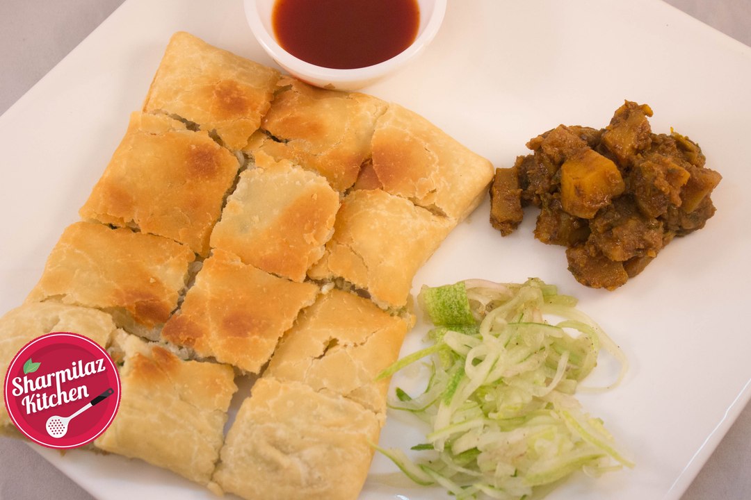 Mughlai Egg Paratha - Kolkata Street Style Paratha By  Sharmilazkitchen