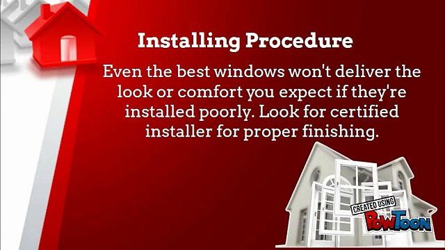 Window buying and installing tips for residential structure