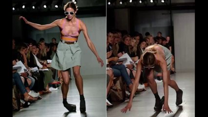 20 Shots of Models Caught Mid Fall