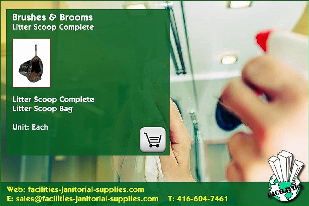 Toronto Distributor |  Brushes & Brooms: Litter Scoop Complete , facilities-janitorial-supplies.com