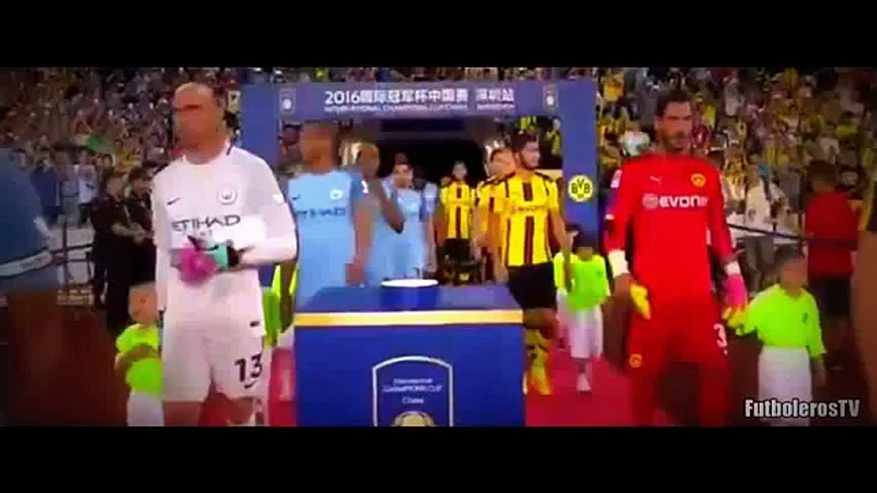 Borussia Dortmund vs Manchester City 1-1 + Penalty Shootout 6-7 All Goals & Highlights 27-07-2016