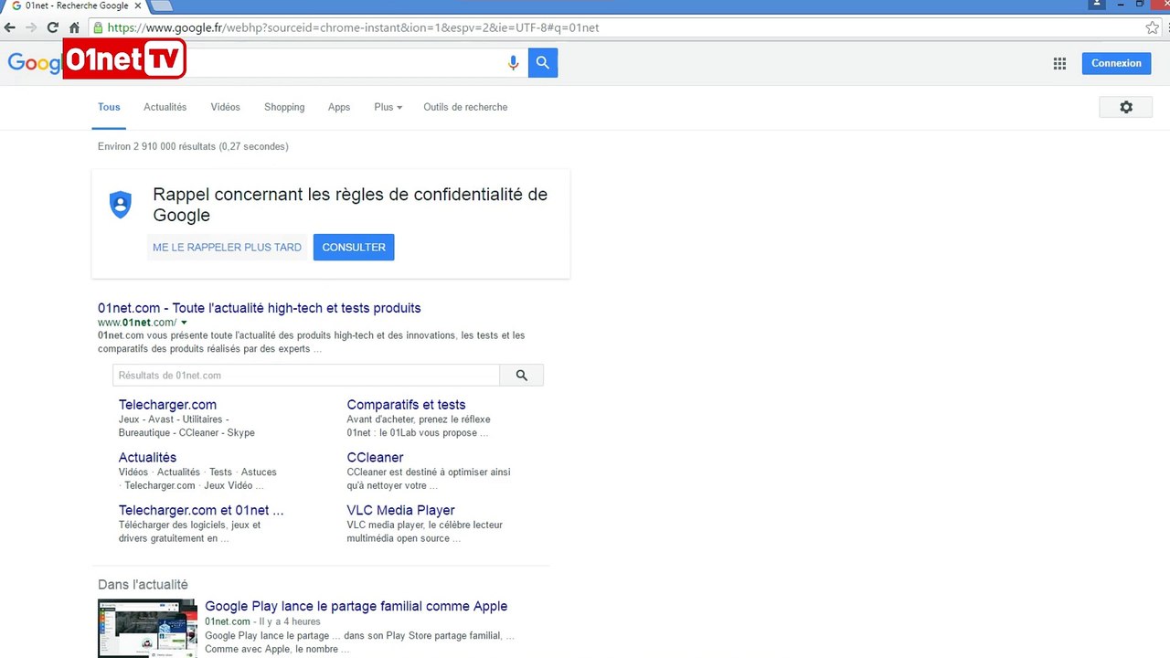 Google Chrome : Telecharger.com