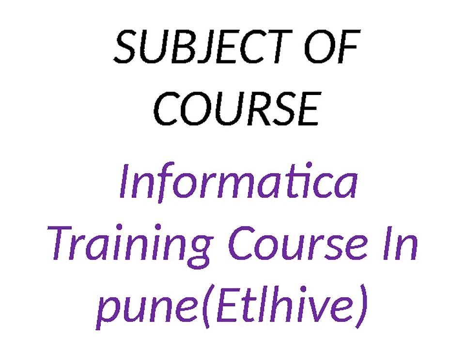 Informatica_Training_Course_in_pune mp4