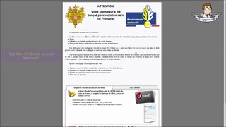 Gendarmerie Nationale Ransomware Removal