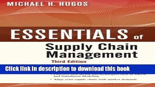 Read Books Essentials of Supply Chain Management, Third Edition ebook textbooks